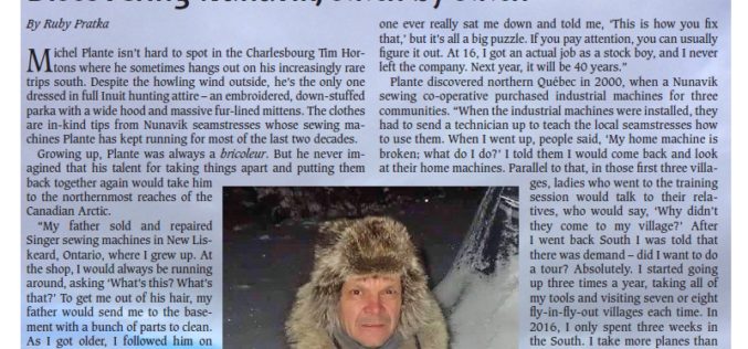 Discovering Nunavik, stitch by stitch