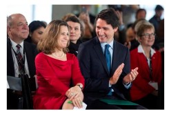 Trade Minister Chrystia Freeland says renegotiation of Trans-Pacific Partnership deal impossible