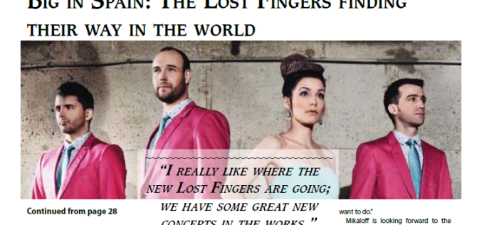Big in Spain: Lost Fingers finding their way in the world