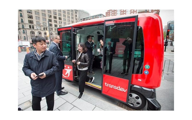 Montreal Olympic Park to test automated bus at sprawling facility next month