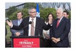 Philippe Couillard says embattled ex-byelection candidate had to step down