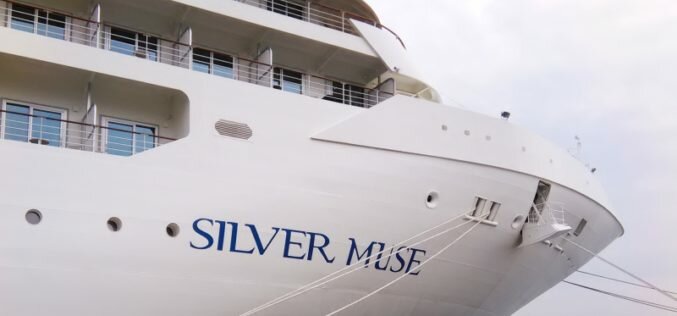 New cruise ship Silver Muse drops anchor in Quebec City