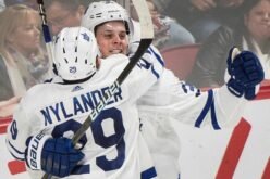 Matthews scores twice as Maple Leafs edge Canadiens 4-3 in overtime win