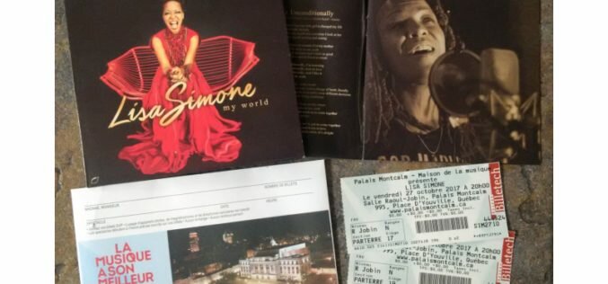Lisa Simone at the Palais Montcalm, Quebec City