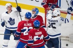 Canadiens waste early chances, eventually fall apart in 6-0 loss to Leafs