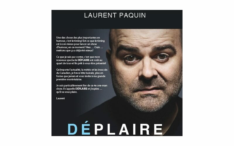 Review: Laurent Paquin – Déplaire