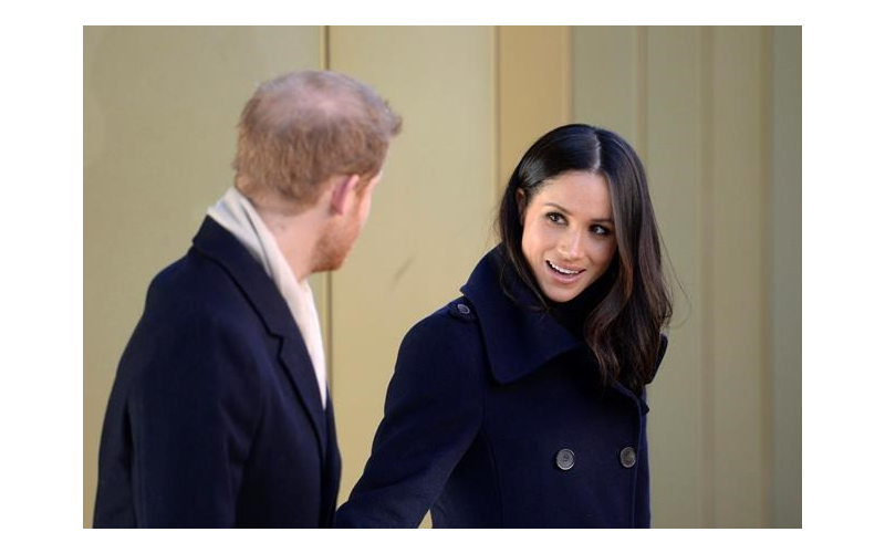 Meghan Markle wears coat by Montreal’s Mackage at event with Prince Harry