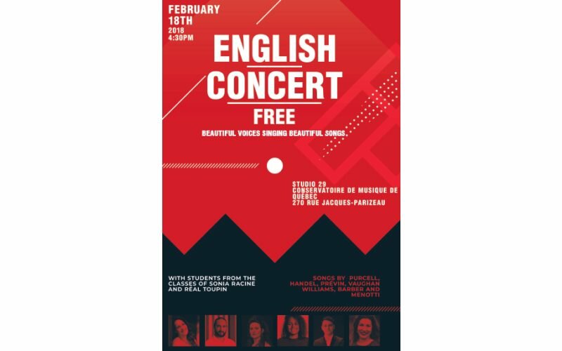 English Concert in Quebec City